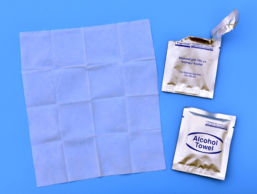 Industrial Wet Isopropanol alcohol wipes