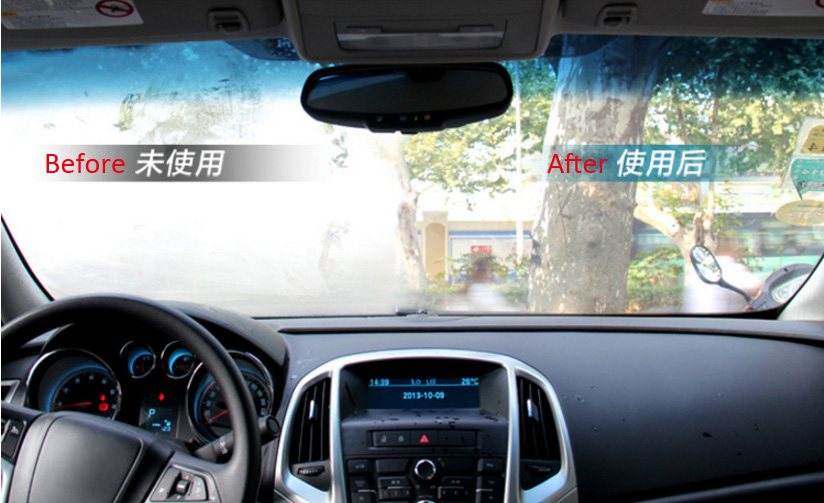 Anti-fog wiper for car windscreen