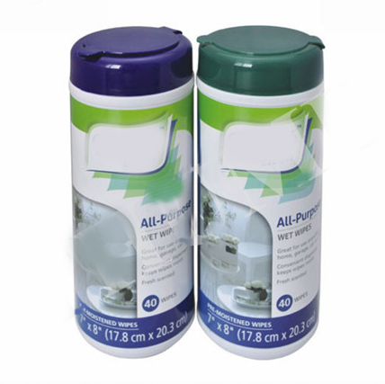 Disinfectant Antibacterial Wipes in canister