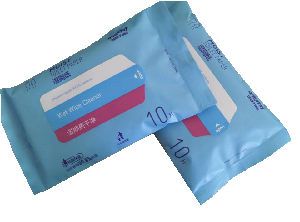 Biodegradable and Flushable wet wipes
