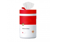 Customized Flushable Facial Wipes in Canister