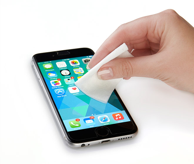 Mobile phone screen cleaning wet wipes cleaner