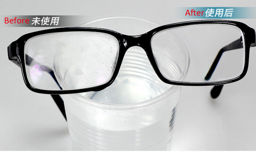 Anti-fog for glasses