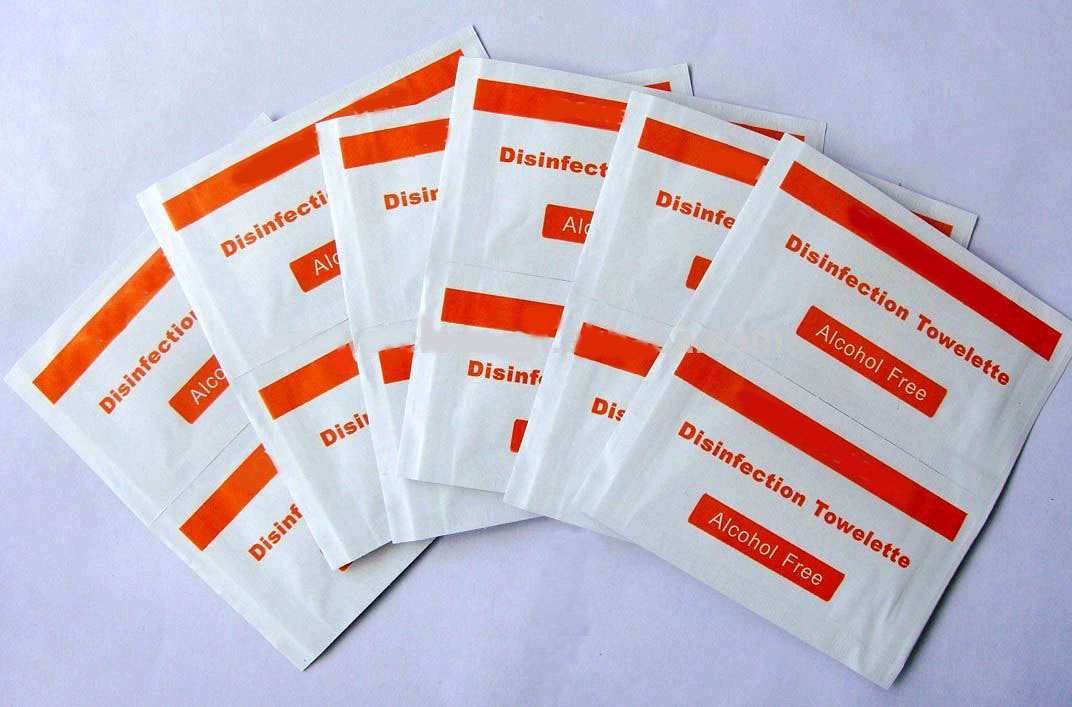 Disposable Alcohol free Disinfectant Wipes