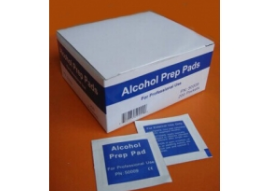 medical alcohol prep wipes