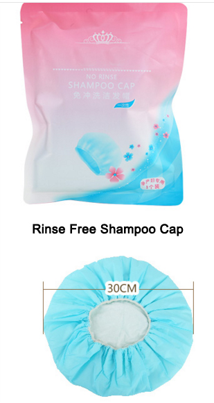 Disposable Head hair washing shampoo cap