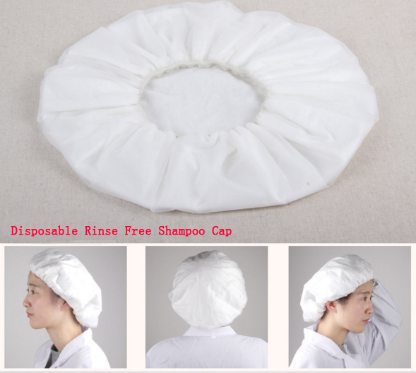 disposable rinse free shampoo cap