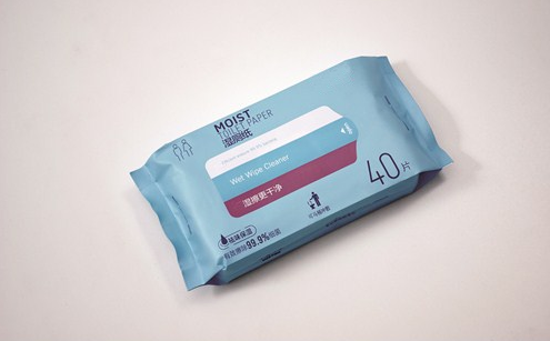 40pcs Moist Flushable wipes