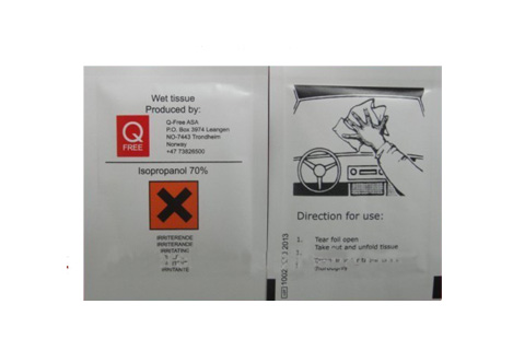 Automotive Disinfecting Car Wet Cleaning Wipes