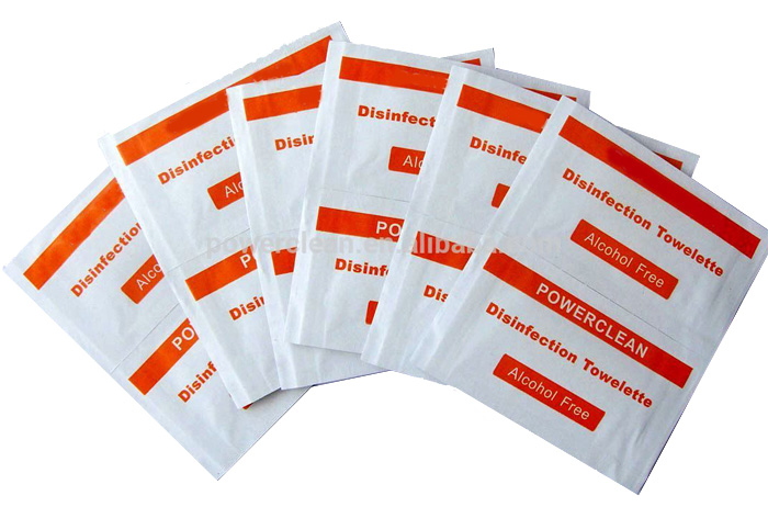 Disposable Alcohol free Disinfectant Wipe