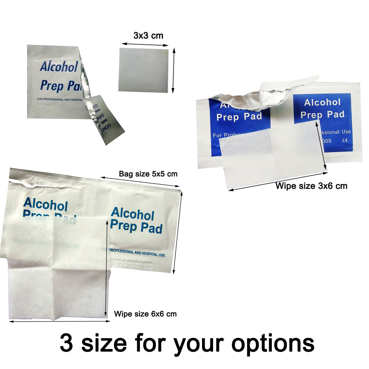 medical alcohol moist wipes