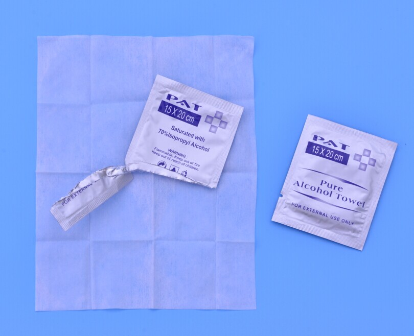 disinfecting alcohol wipes
