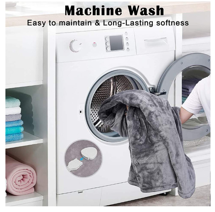 machine washable electric heated blanket