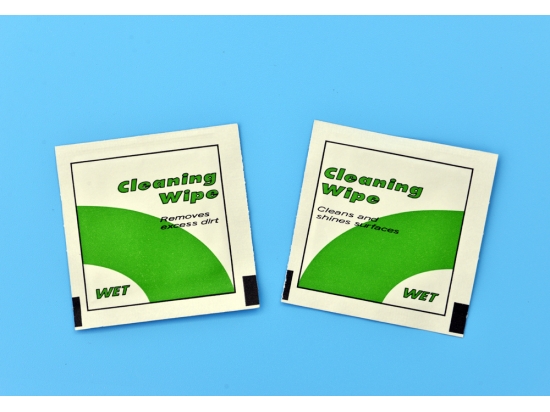 Computer screen cleaning wet wipes