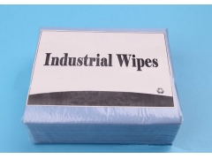 Blue Industrial Degreasing Nonwoven Wipes