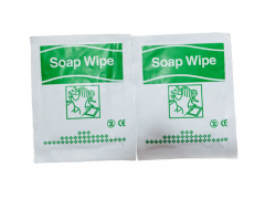 Disposable medical Soap Wipes