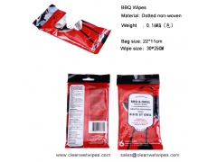 BBQ Barbecue Cleaning Wet Wipes