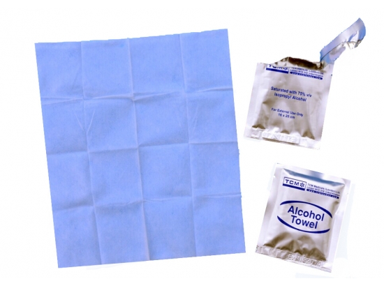 Isopropyl Alcohol cleaning wet wipes