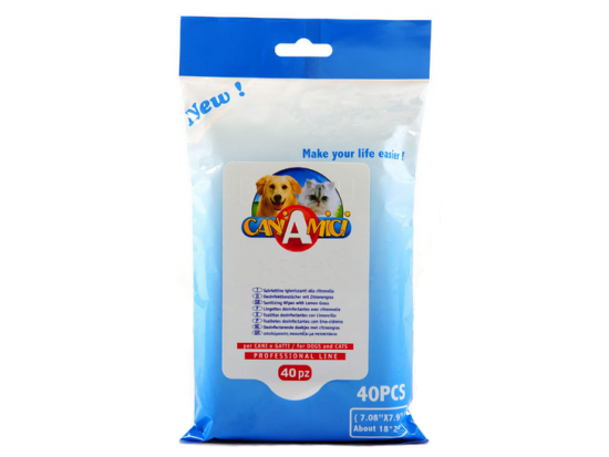 Dog and Cat care cleaning wipes