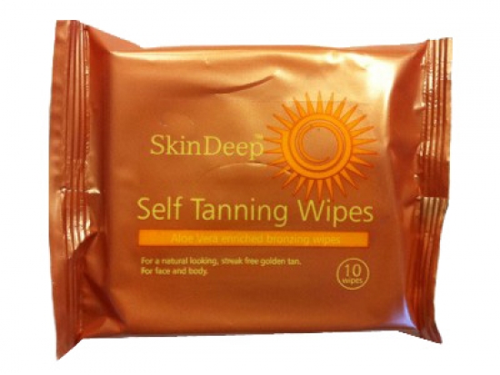 The Sunless Tanning Wet Towelette