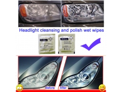 Headlight Cleansing and Polish Wet Wipes