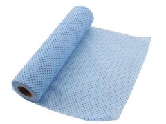 Plastic Dot coated roll wipes