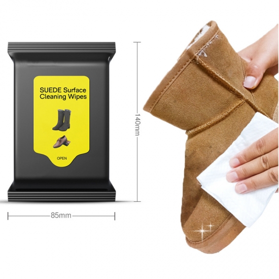 suede shoe cleansing wipes