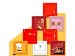 Individually Creative mini wet wipes
