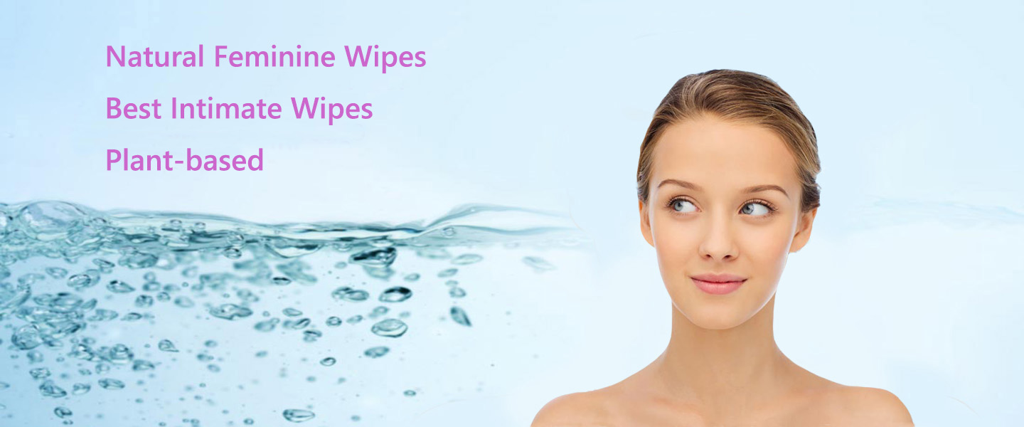 Feminine care wet wipes